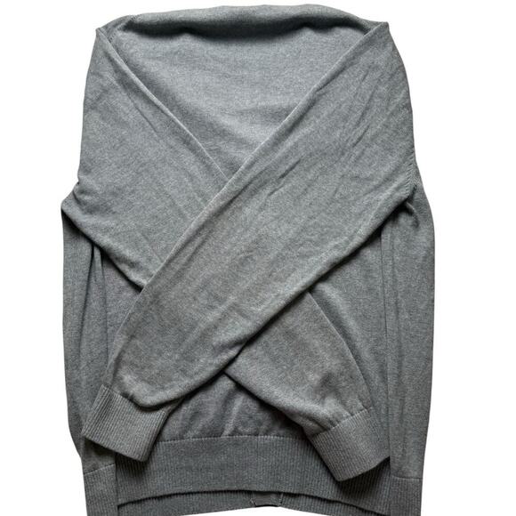 Fairway & Greene Men's Golf Cardigan with Professor Patches Gray XL - Picture 2 of 5